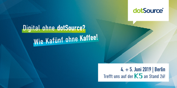 dotSource als Aussteller auf der K5 Konferenz