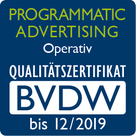 BVDW-Zertifikat Programmatic Advertising