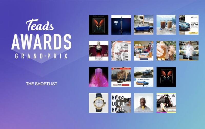 Teads Grand Prix Shortlist