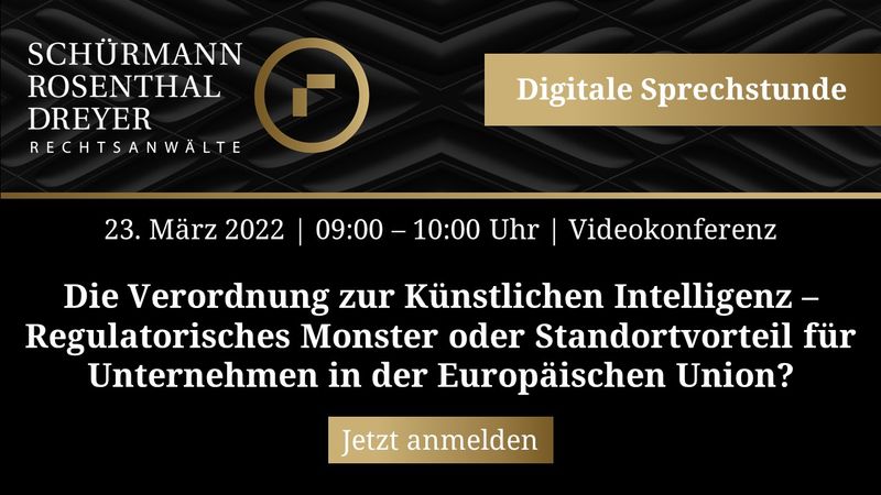 Sprechstunde zum Thema KI-Verordnung