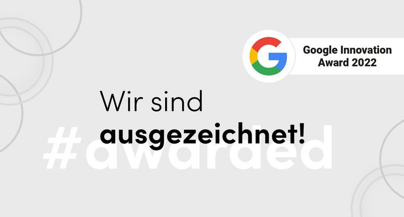 Google Certified Publishing Partner Innovation Award 2022 