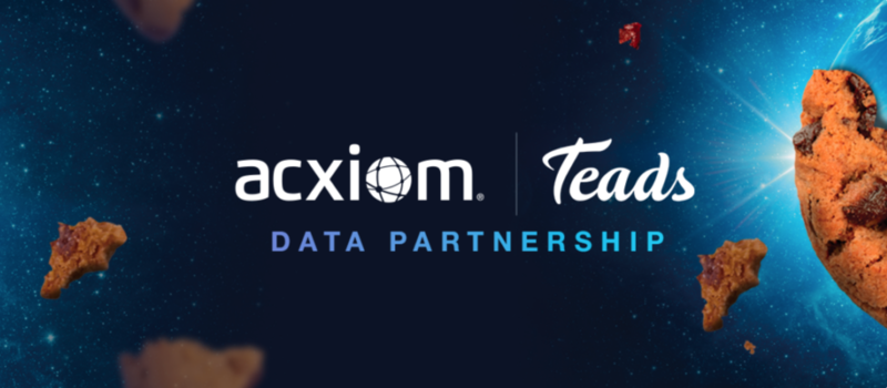 Teads und acxiom schließen Data Partnerschaft