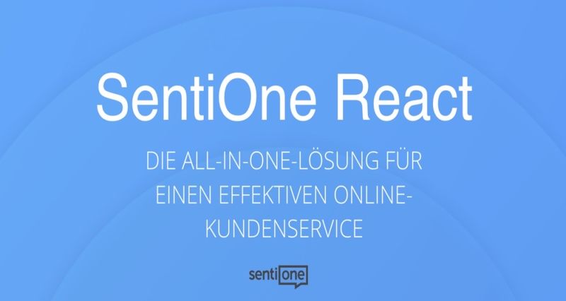 SentiOne startet Social CRM-Tool React 