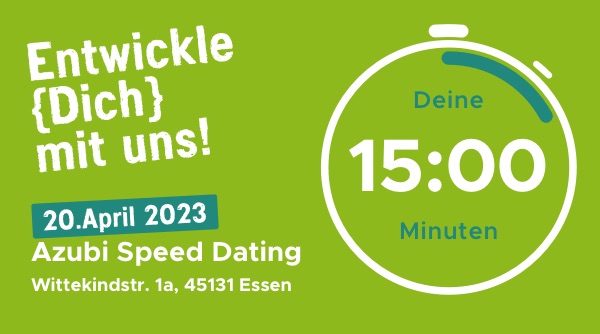 Grafik zum Azubi Speed Dating von communicode 2023